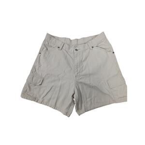 Women's VF Jeanswear, INC Khaki Cargo Shorts 100% Cotton Size 14M